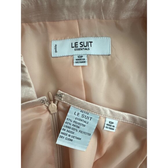 Le Suit Women Skirt Suit Set Size 10P - Picture 11 of 11